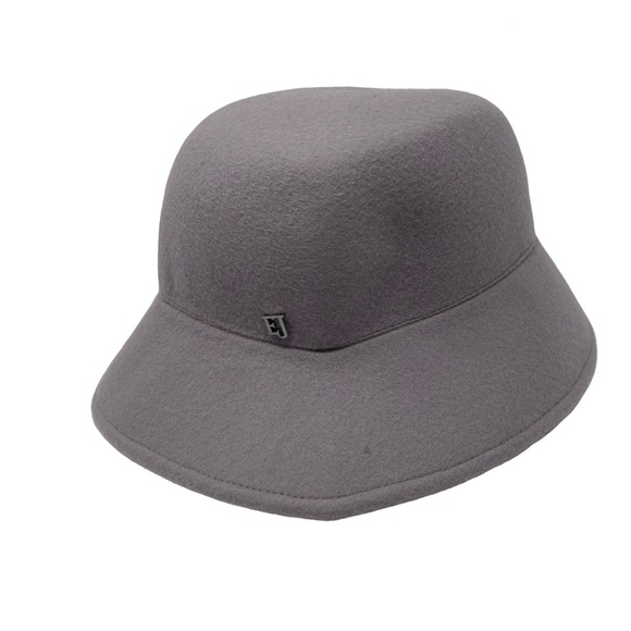 Eric Javits light taupe grey wool cashmere blend hat one size - Picture 1 of 5